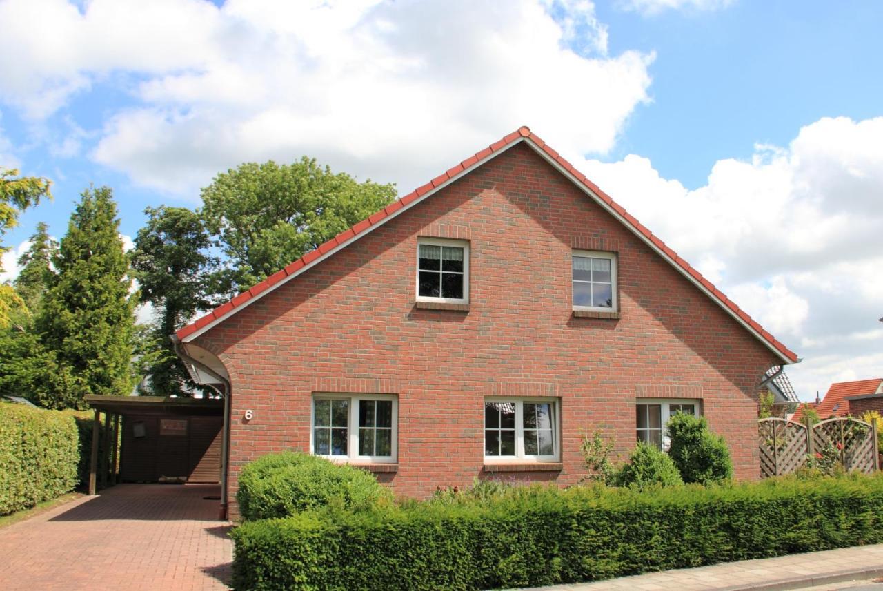 Jever-Ferienhaus Gartenblick Buitenkant foto
