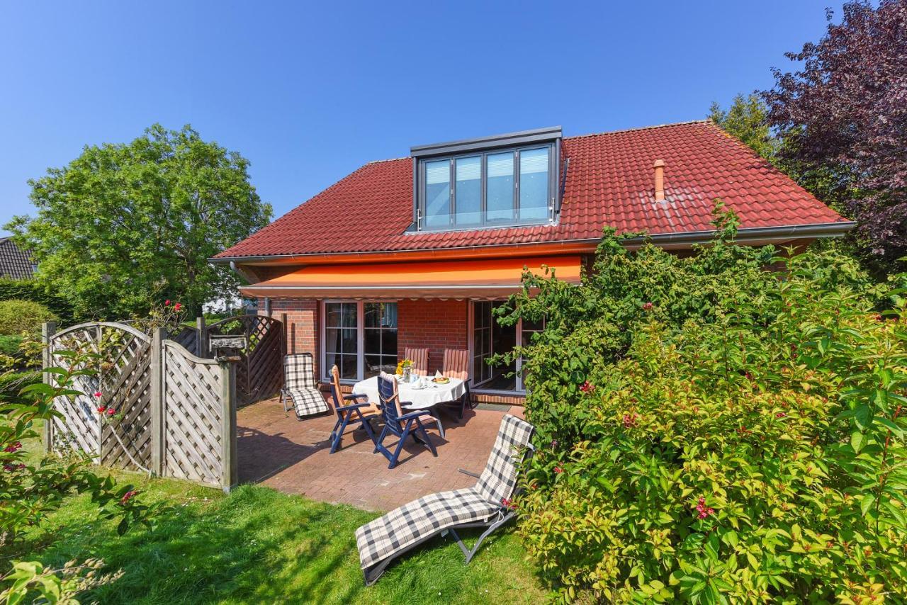Jever-Ferienhaus Gartenblick Buitenkant foto