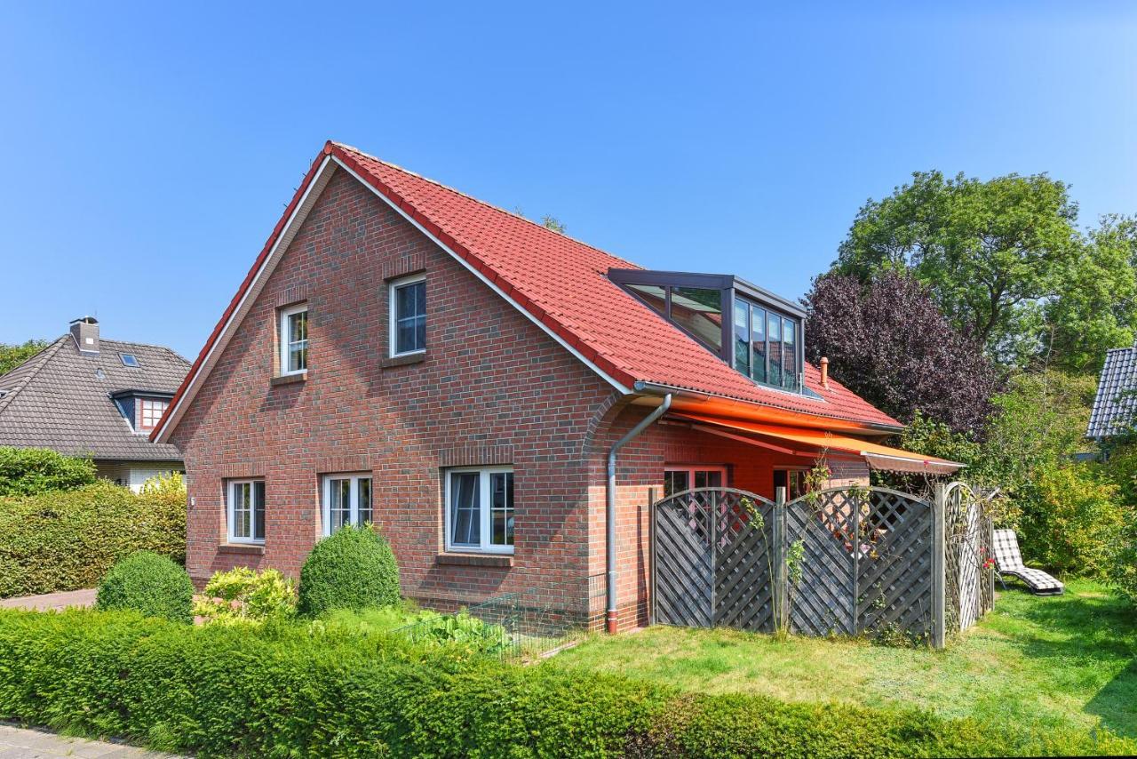 Jever-Ferienhaus Gartenblick Buitenkant foto